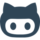 Logo, Social, Brand, network, Github DarkSlateGray icon