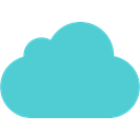 network, Logo, Social, icloud, Brand MediumTurquoise icon