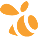 Logo, Social, Brand, network, swarm Goldenrod icon