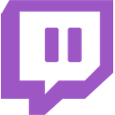 network, Logo, Social, Brand, Twitch MediumOrchid icon