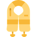 security, vest, Lifesaver, Lifejacket Khaki icon