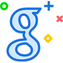 Logo, google, Social, network, Brand Black icon