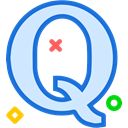 network, Logo, Social, Brand, Quora Lavender icon