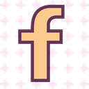 Social, Brand, network, Logo, Facebook LavenderBlush icon