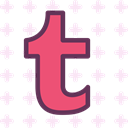 Brand, Logo, Social, Tumblr, network LavenderBlush icon