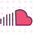 network, Logo, Social, Brand, Soundcloud LavenderBlush icon