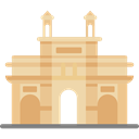 landmark, Monuments, Mumbai, Architectonic, Gate Of India BurlyWood icon