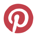 network, social media, Social, ui, pinterest, Pintrest, media IndianRed icon