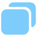 paste, Copy, square, Move LightSkyBlue icon