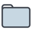 Folder, document, paper, File, office, work, seo LightGray icon