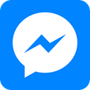 share, Messenger, media, Logo, square, Facebook, Social DodgerBlue icon