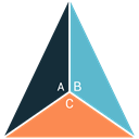 Draw, stock, pyramid, Piramid Black icon