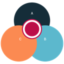 pie, report, Analystic, chart Coral icon