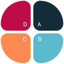 Analystic, pie, report, infographic, chart DarkSlateGray icon