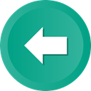 Back, Arrow, previous, Direction, Ago LightSeaGreen icon