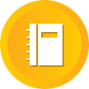Library, phone, Notebook, Business, bookmark, contacts Icon