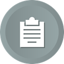 checking, Verification, Business, report, Tasks, Clipboard, document LightSlateGray icon