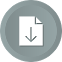Copy, download, Data LightSlateGray icon