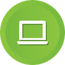 Notebook, pc, netbook, internet, Laptop, Computer, Device YellowGreen icon