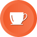 Coffee, cup, tea, glass, Handle Tomato icon