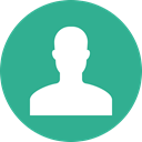 user, male, Circle, profile, Avatar, Account LightSeaGreen icon