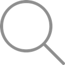 magnifying, Find, search, glass Black icon