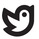 twitter, Social Black icon