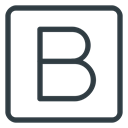 media, Logo, Social, Bootsrap Black icon