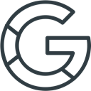 Logo, google, Brand, Logos, Brands DarkSlateGray icon