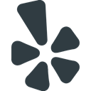 media, Logo, Yelp, Social DarkSlateGray icon