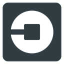 media, Logo, Social, uber DarkSlateGray icon