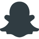 media, Logo, Social, Snapchat DarkSlateGray icon