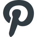 media, Logo, Social, pinterest DarkSlateGray icon