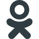 Social, Odnoklassniki, media, Logo DarkSlateGray icon