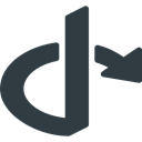 media, Logo, Social, opneid DarkSlateGray icon