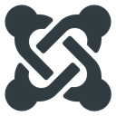 Social, Joomla, media, Logo DarkSlateGray icon