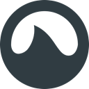 media, Logo, Social, Grooveshark DarkSlateGray icon