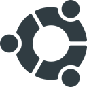 Ubuntu, Logo, Brand, Logos, Brands DarkSlateGray icon