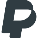 Brands, paypal, Brand, Logos, Logo DarkSlateGray icon