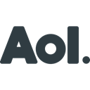 Logo, Aol, Brand, Logos, Brands Black icon