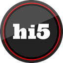 media, Logo, Social, Hi5 DarkSlateGray icon