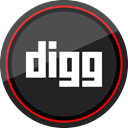 media, Logo, Digg, Social DarkSlateGray icon