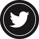 Logo, twitter, Social, media Black icon