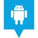Logo, Social, Android, media DodgerBlue icon
