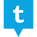 media, Logo, Social, Tumblr DodgerBlue icon