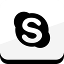 free, media, online, web, Skype, Social WhiteSmoke icon