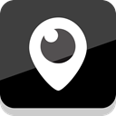 media, online, web, Social, free, Periscope DarkSlateGray icon