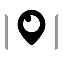media, Logo, Social, Periscope Black icon