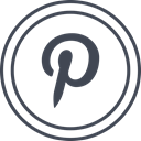 media, Logo, Social, pinterest DarkSlateGray icon