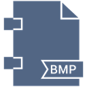 document, File, Format, Bmp, Page, Extension DimGray icon